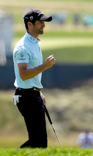 The Latest: Gregory Bourdy's lead short-lived at US Open